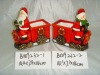 Wholesale santa claus pen holder of ceramics