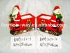 Wholesale santa claus pen holder of ceramics