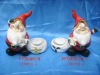 Wholesale Ceramic santa tealight candleholder