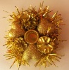 Wholesale Christmas candle holder, christmas ornament