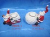 Wholesale Small ceramic candleholder with words