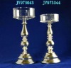 Wholesale candle holders gold JY973043-044