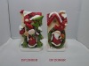 Wholesale ceramic house ornament for christmas