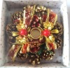 Wholesale handcraft candle holder, christmas gift
