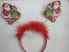 Festival hair band/Hallowmas head band/christmas hair ornament/hair decoration/hair band/decorative elastic band