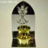 Wholesale glass candle holder with mirror
