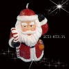 Wholesale Chriatmas santa candle for christmas ornament