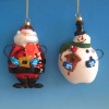 Wholesale Christmas Tree Decoration Glass Hanging Ornament