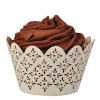 Wholesale at a sale Cupcake Wrappers-Fleur De Lis Cupcake Wrapper