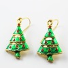 Wholesale christmas tree earrings 2011 MLEC-03