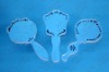 Wholesale Acrylic set of 3 handheld mirrors