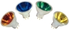 MR16 colorful halogen bulb