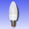 Wholesale Hot sale!2011 wholesaler,hot sales guaranteed 100% NEW, E14 2W ceramics led candle light ,led bulbs(CE&ROHS,2 years warranty)