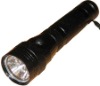 Wholesale High Power Aluminium Flashlight, 2 * C Batteries, LED+Krypton bulb