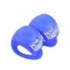 Wholesale handlebar silicone Bicycle Light with CR2032 Battery and 2 LED Bulbs