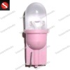 Wholesale super bright pink T10 1smd led bulb