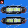 Festoon bulb 211 7500K White High Power 4pcs LED 12VDC Black PCB Auto Lamp LED can-bus LED No Error auto LED car indicator light