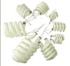 Wholesale half spiral CFL tube light