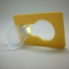 Wholesale Yellow LED Card Light for Promotion