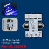 Wholesale blue color SMT LED festoon bulb