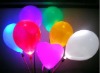 Wholesale party decoration promotion gift LED balloon;LED glowing bulb;LED balloon for wedding decoration
