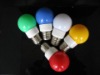 Wholesale Led Bulb Q60 colored bulb, 12 to 30 pcs strawhat led inside, E27E26 (CE,Rohs, 1year of guarantee)
