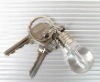 Wholesale Wholesales!Christmas colorful Bulb LED Light Flashlight Keychain For Party