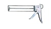 Aluminum trigger opening caulking gun