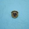 Wholesale custom epoxy coated metal badges with soft enamel