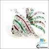 Wholesale Fashion Fish Epoxy Crystal Brooches