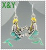 Wholesale Newest! Multi Epoxy Mermaid Earrings