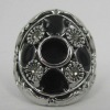 Wholesale Rhinestones Ring with Epoxy