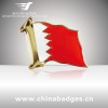 Wholesale printing flag pin with epoxy