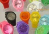 Wholesale modern woman sport fashion silicone watches