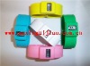 Wholesale unique soft morden silicone snap watch