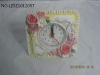 Wholesale poly resin Bedroom clock