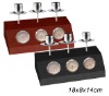 Wholesale Wooden candle holder w/ clock,thermometer and hygrometer