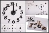 Wholesale Plastic DIY Interior Clock Home Decor Modern WallClock
