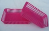 Wholesale Plastic rectangle basket