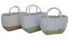 Wholesale PP Pipe Plastic woven basket