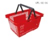 plastic shopping basket