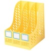 Wholesale 3-layer Plastic file holder Plastic document basket File basket Plastic desk organiazer Seperated packing file basket
