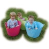 Wholesale Plastic Tubtrug Buckets, baby wash basins