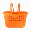 Wholesale exquisite plastic shopping basket for household uses