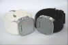Hottest stylish round shape Led silicone electronic wrist watch