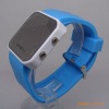 2011 Unisex Led electronic watch,fashion Led watch with silver face