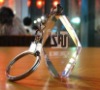 preciosa 3d car logo metal keychain