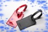 2011 hot leather luggage tag