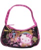 Wholesale cute prinetd satin mini handbag