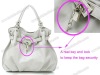 Wholesale mini fashion shoulder bag lock with key to keep the bag security
